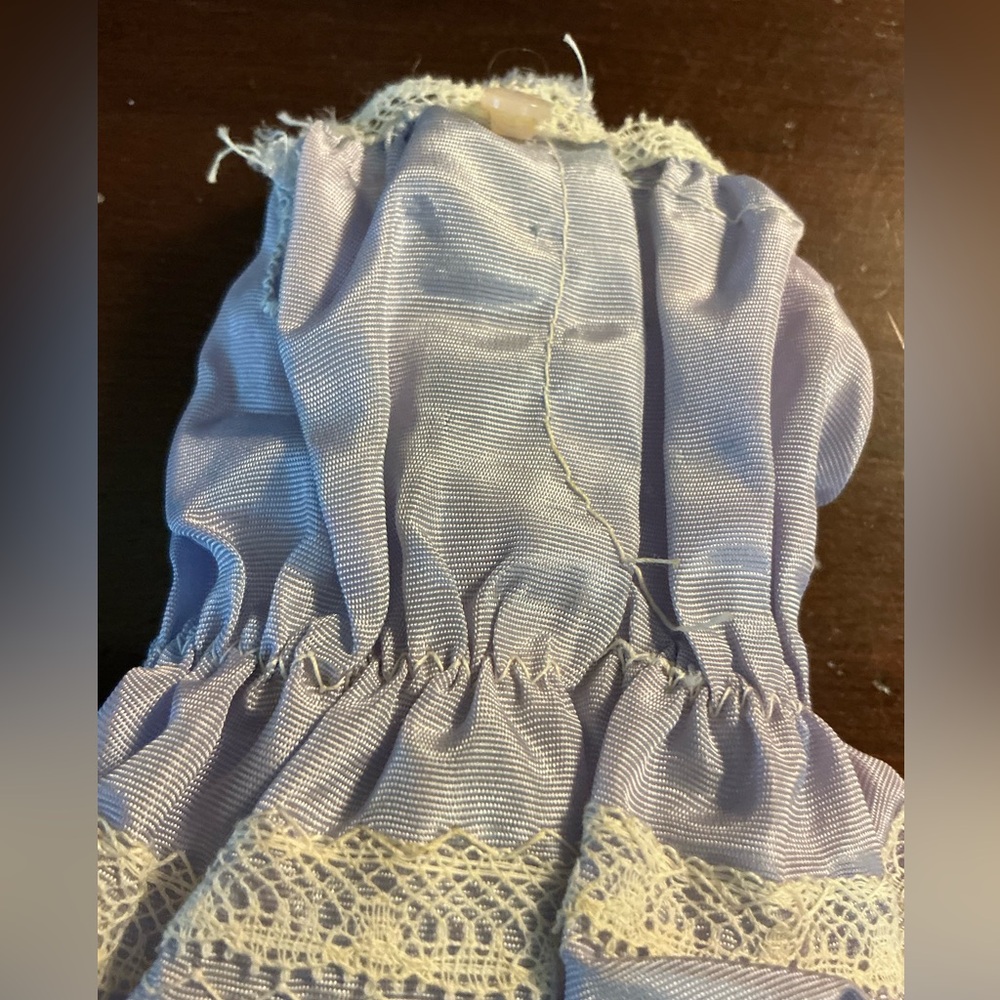 Lavender Lace Tiny doll Dress
